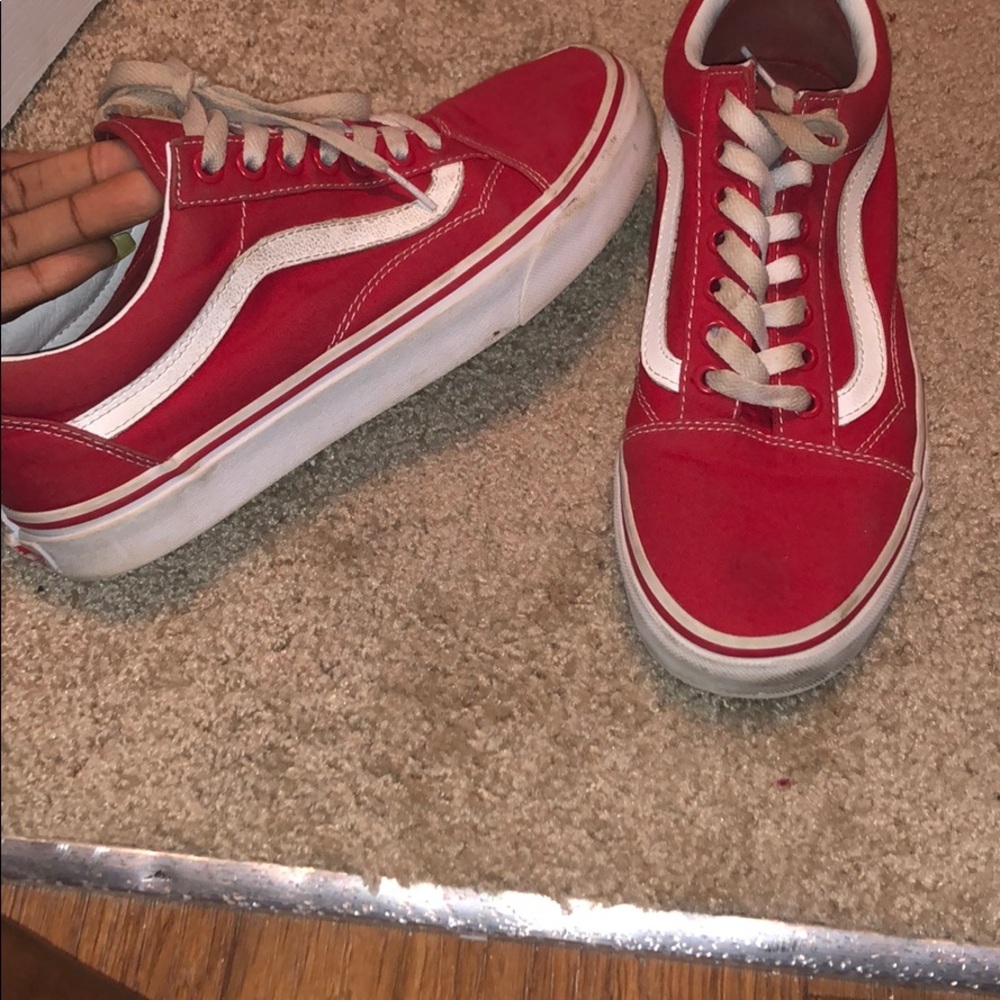 Red Vans - Picture 2 of 4